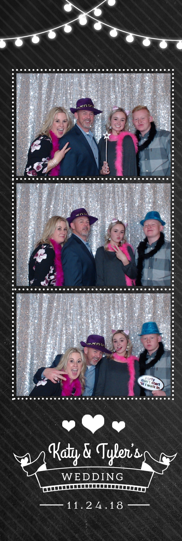 Katy and Tyler's wedding  | View more photos from the event at gallery.photoboothbillings.com/u/PhotoBoothBillings/Katy-and-Tylers-wedding
